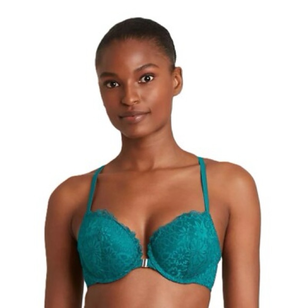 Auden Elegant Teal Lace Bra 34D
